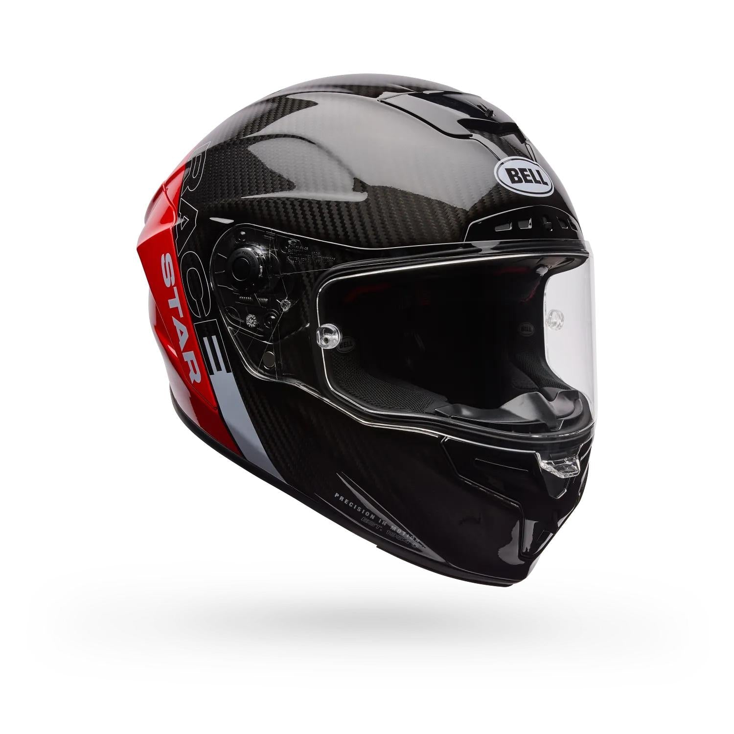 Casco Moto Calle Race Star DLX Flex Strike Rojo/Negro Bell