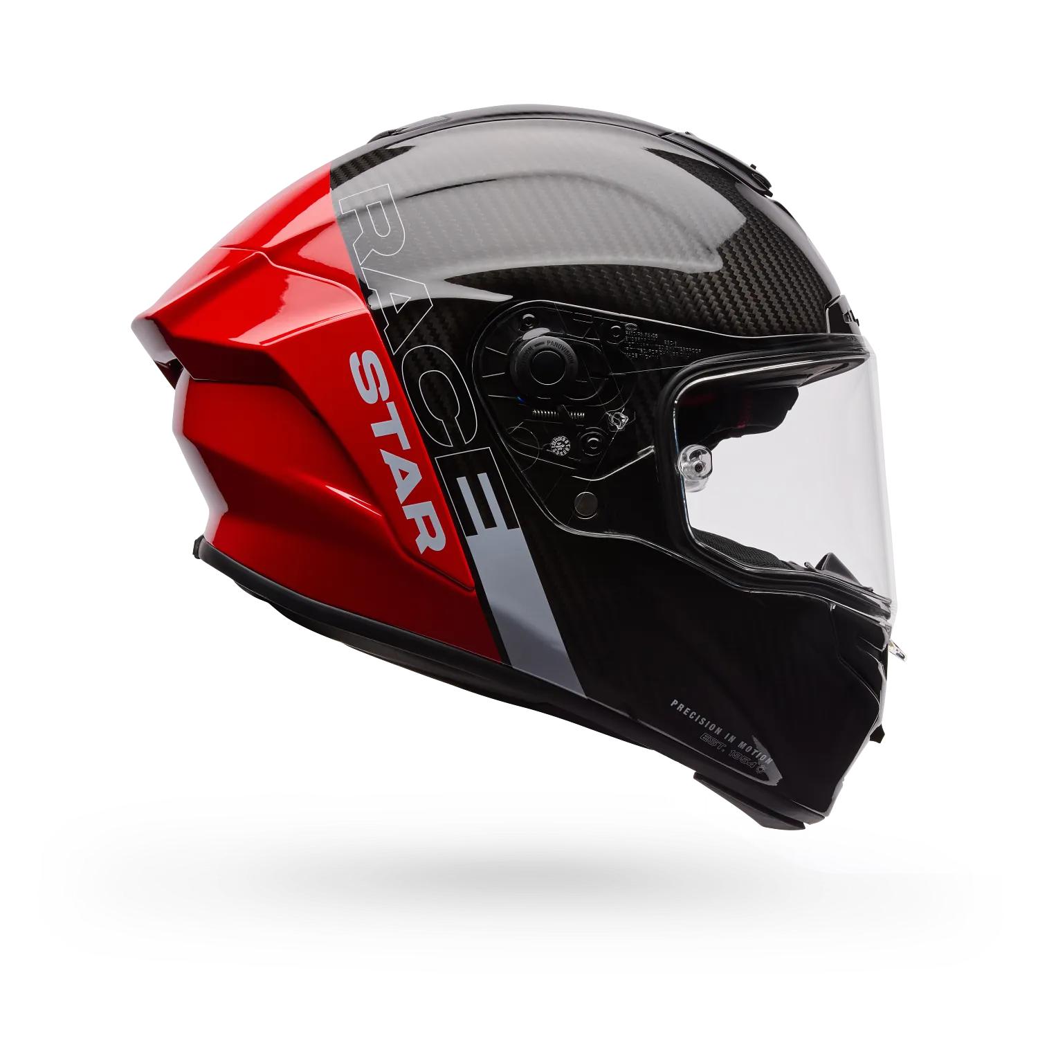Casco Moto Calle Race Star DLX Flex Strike Rojo/Negro Bell