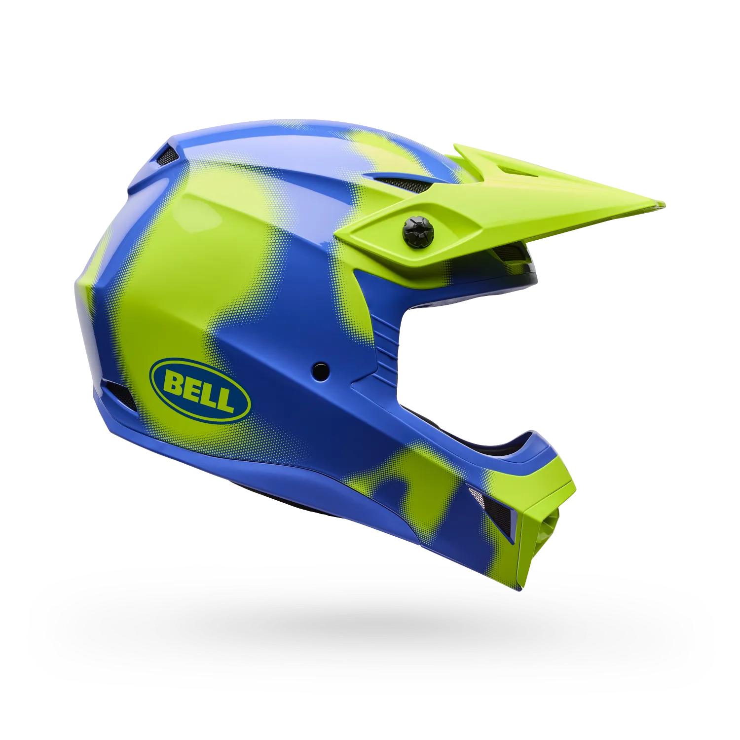 Casco Moto MX-10 Mips Camo Amarillo Bell