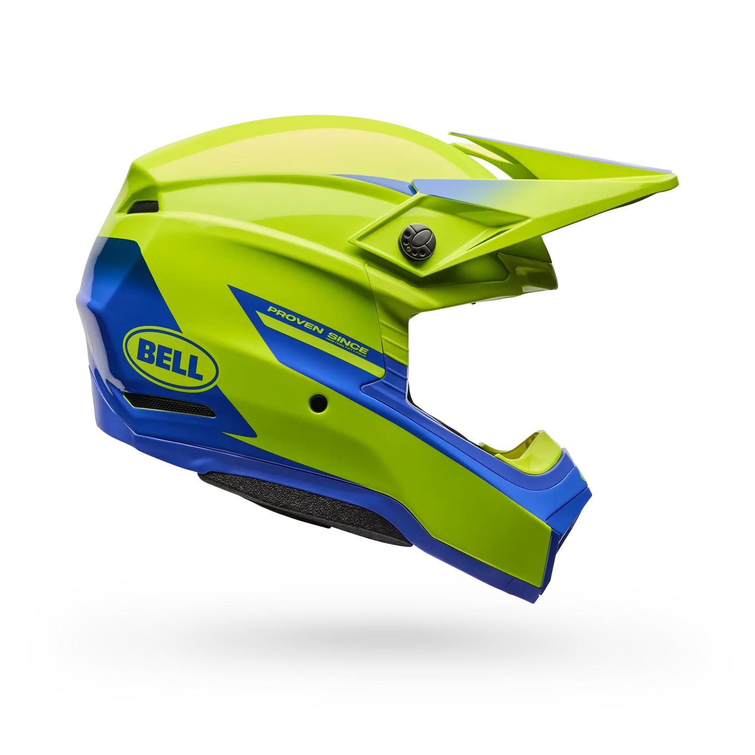 Casco Moto Fade Moto-10 Mips Amarillo Bell