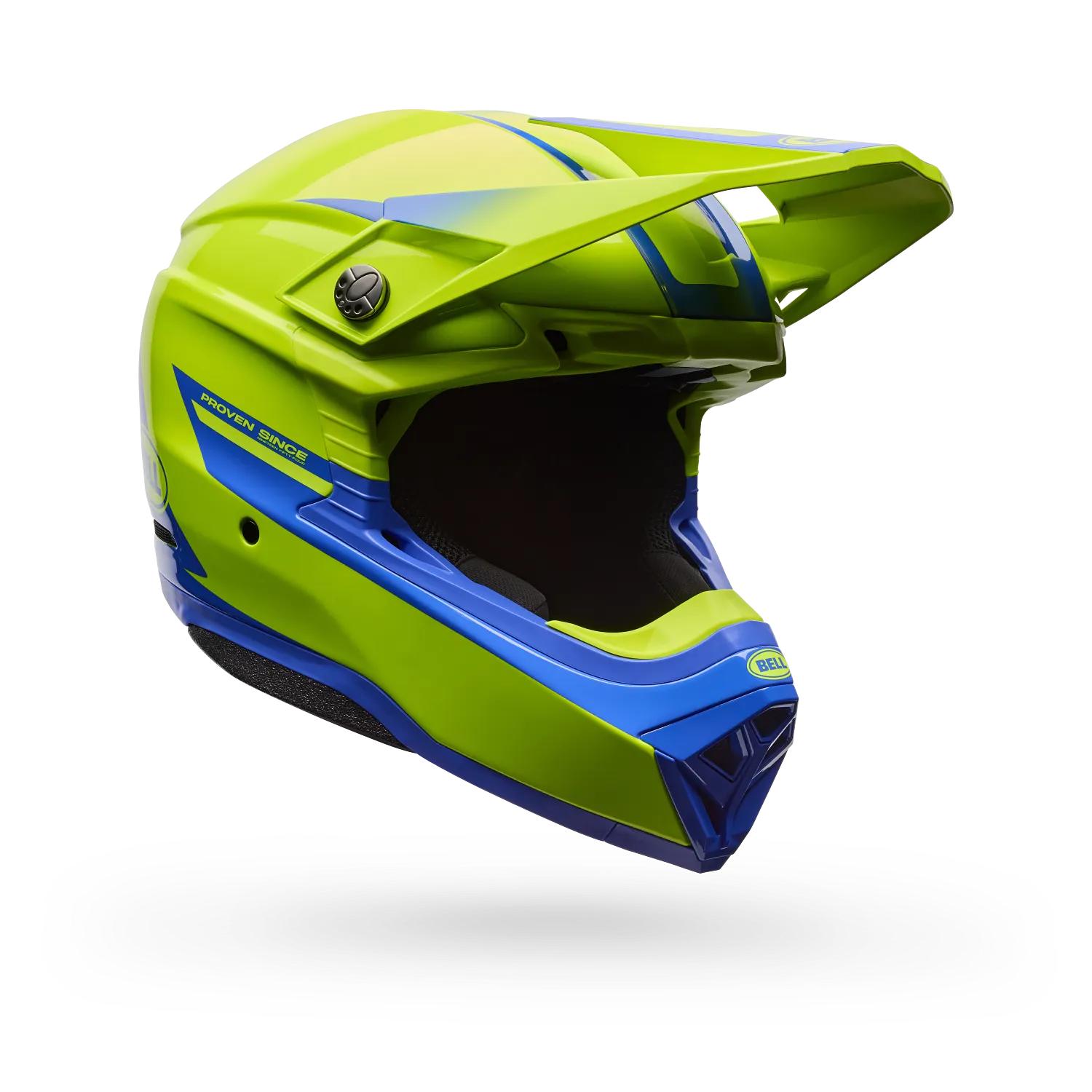 Casco Moto Fade Moto-10 Mips Amarillo Bell
