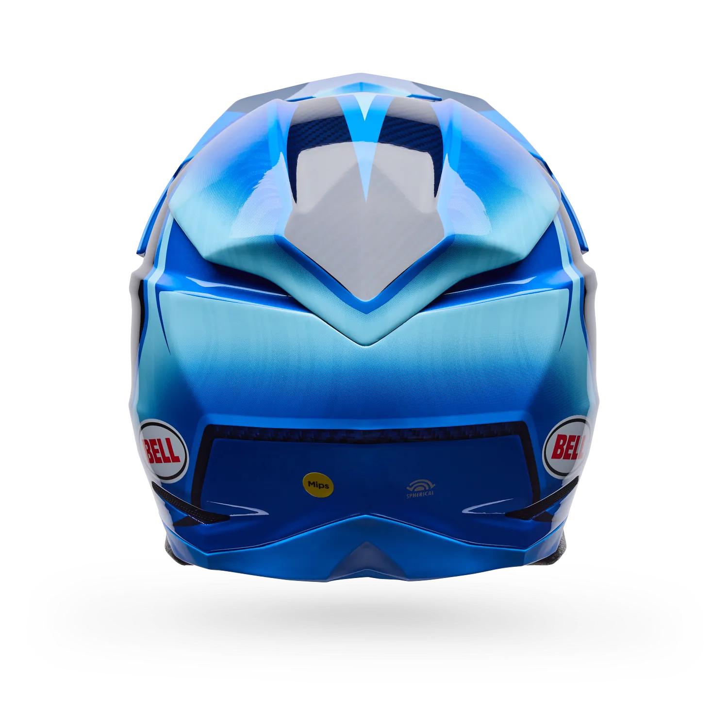 Casco Moto ET3 Moto-10 Spherical Azul Bell