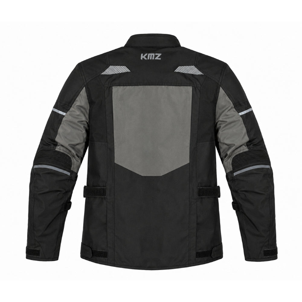 Chaqueta Moto Calle Downhill Gris/Negro KMZ