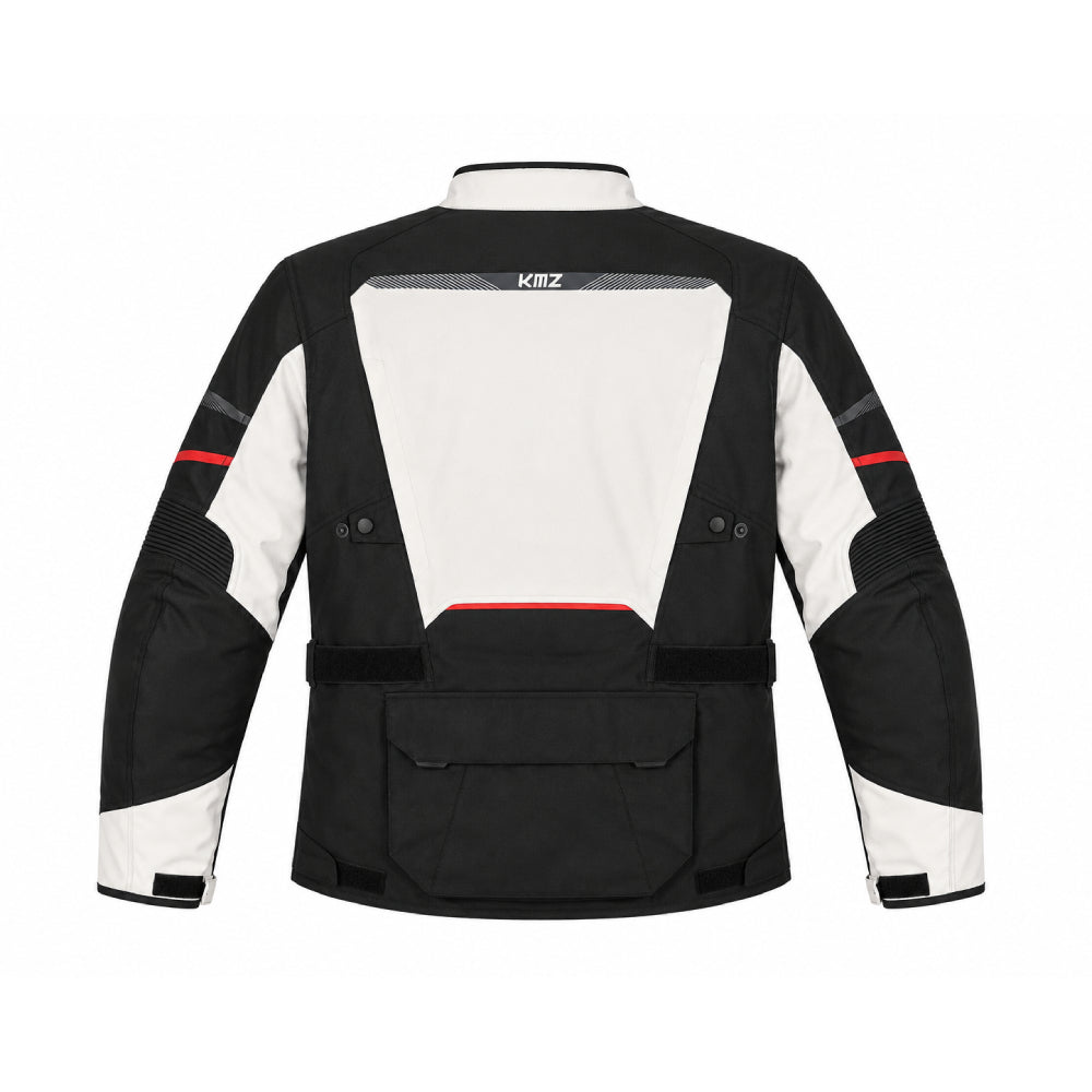 Chaqueta Moto Calle Electrolyte Gris/Negro KMZ
