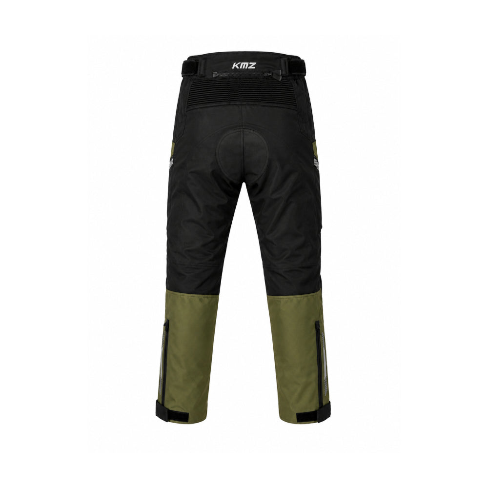 Pantalon Moto Calle Atlantic Verde/Negro KMZ