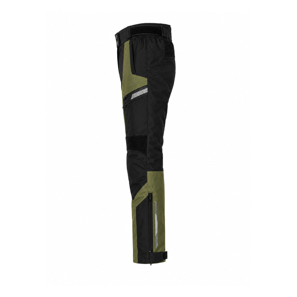 Pantalon Moto Calle Atlantic Verde/Negro KMZ