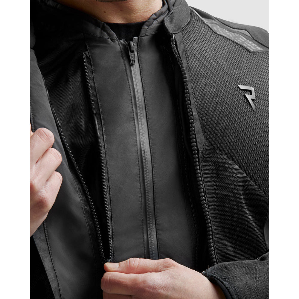 Chaqueta Moto Calle Jax Negro RebelHorn