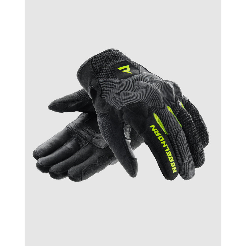 Guantes Moto Calle Core Negro RebelHorn