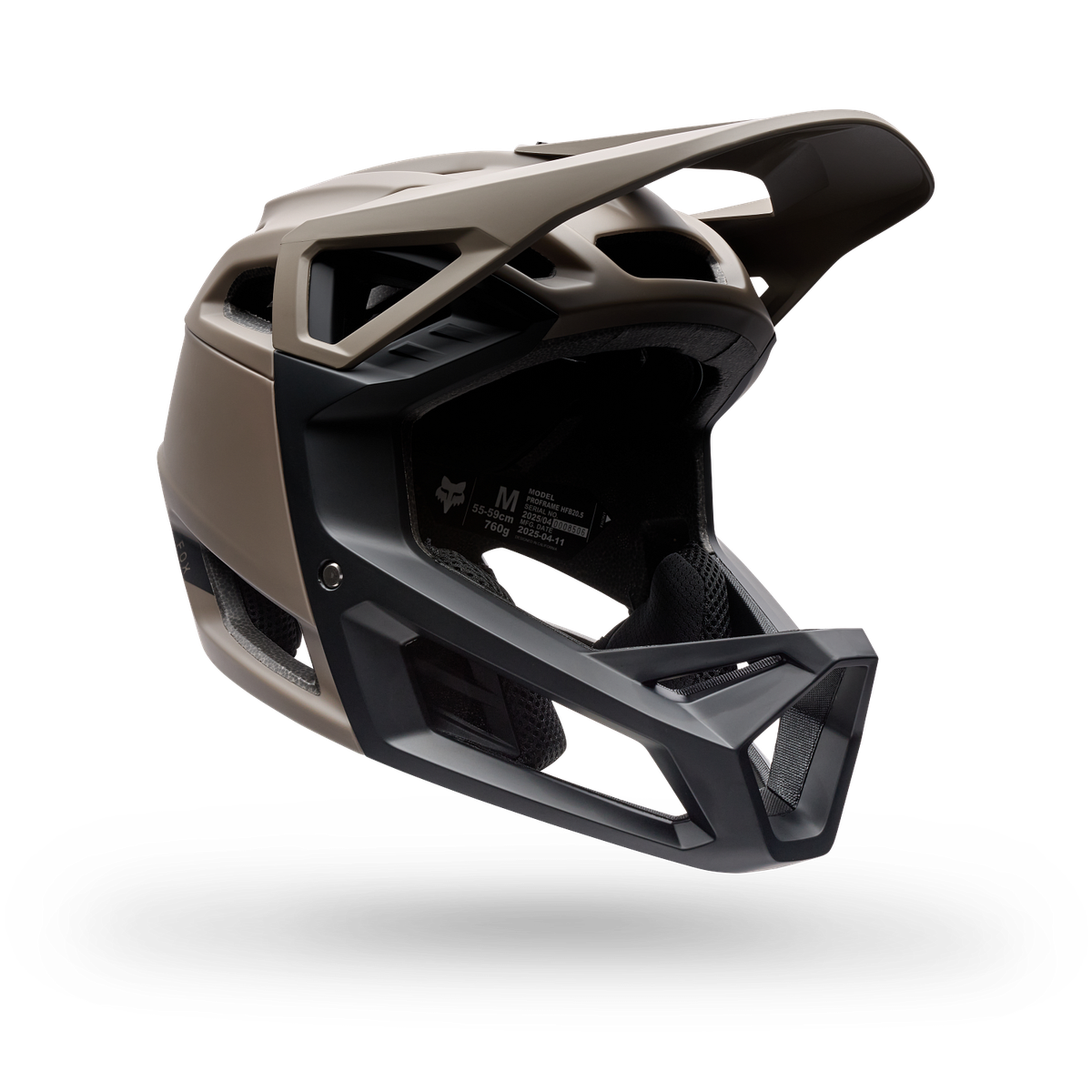 Casco Bicicleta Niño New Proframe Solid Cafe Fox