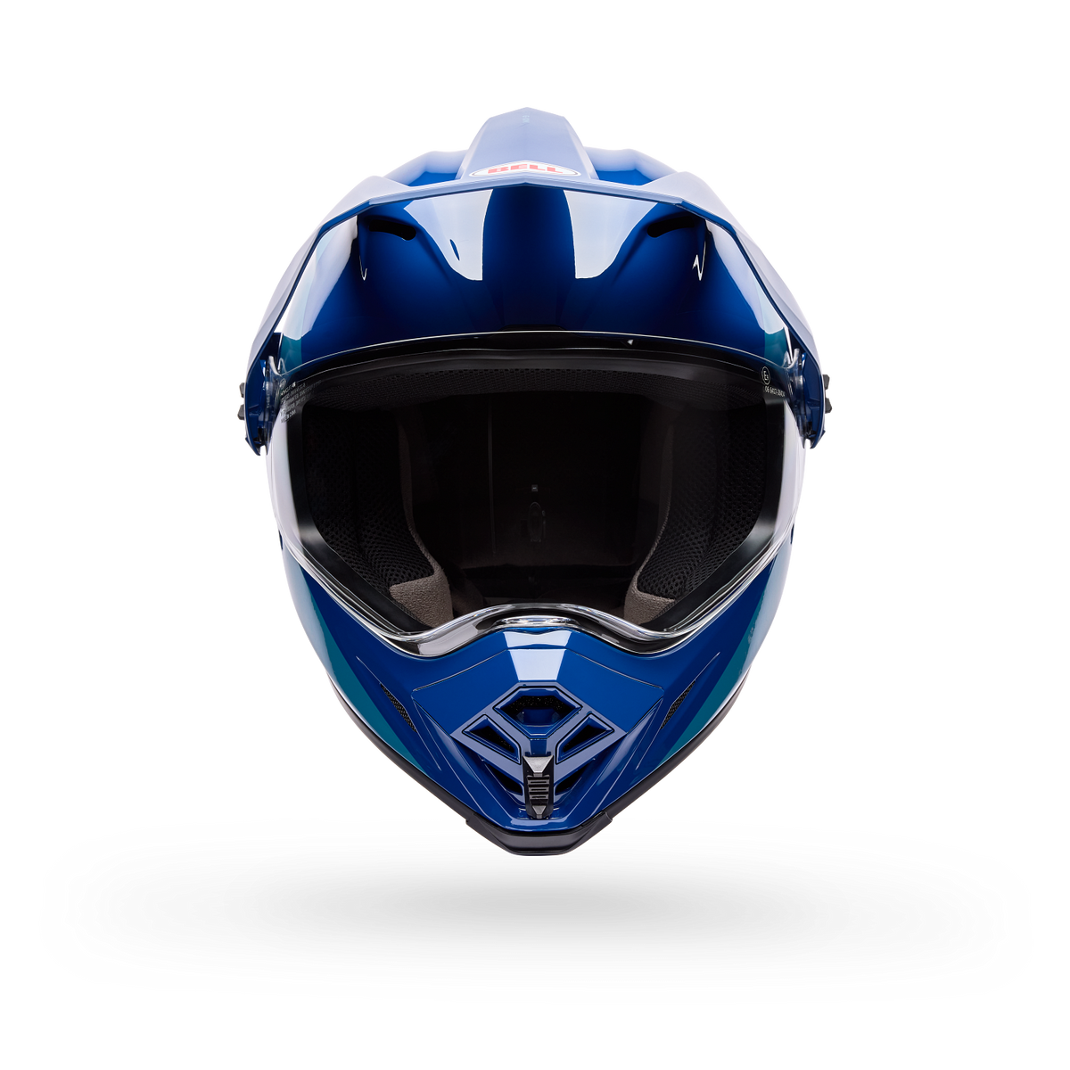 Casco Moto Calle MX-9 ADV Motion Azul Bell