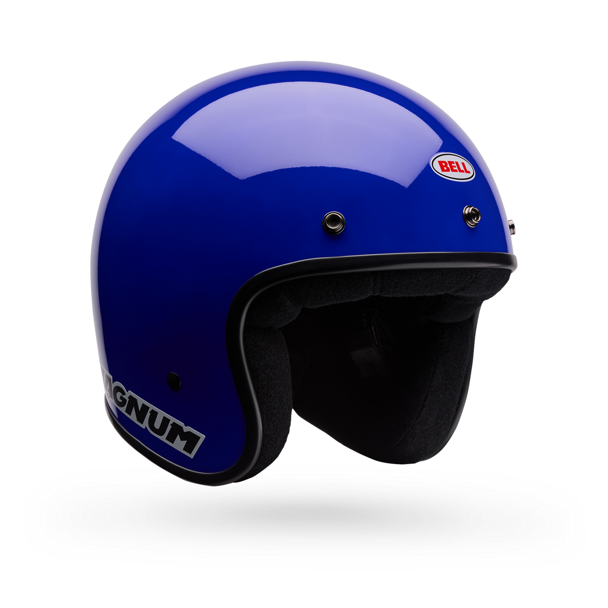 Casco Moto Calle Magnum Solid Azul Bell