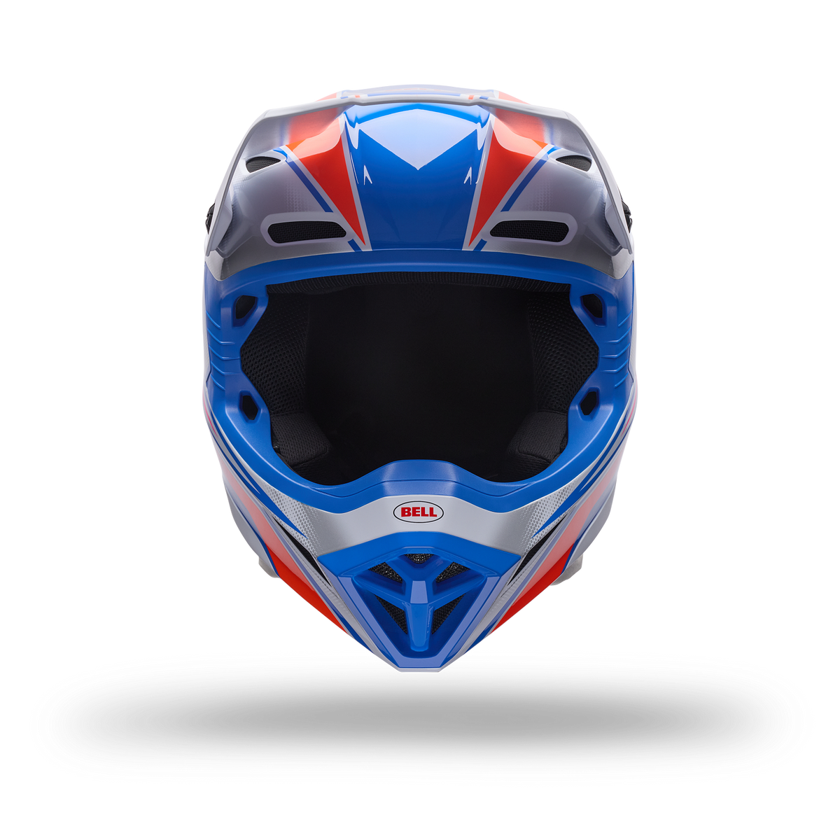 Casco Moto Mx-10 Mips Speedway Blanco/Azul Bell