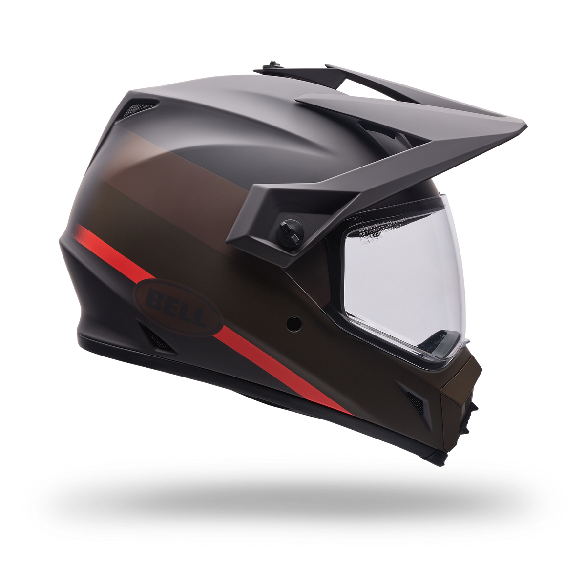 Casco Moto Calle MX-9 ADV Trail Café Bell