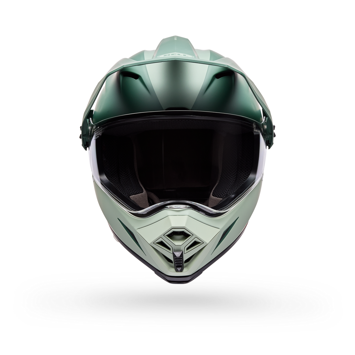 Casco Moto Calle MX-9 ADV Trail Verde/Naranjo Bell