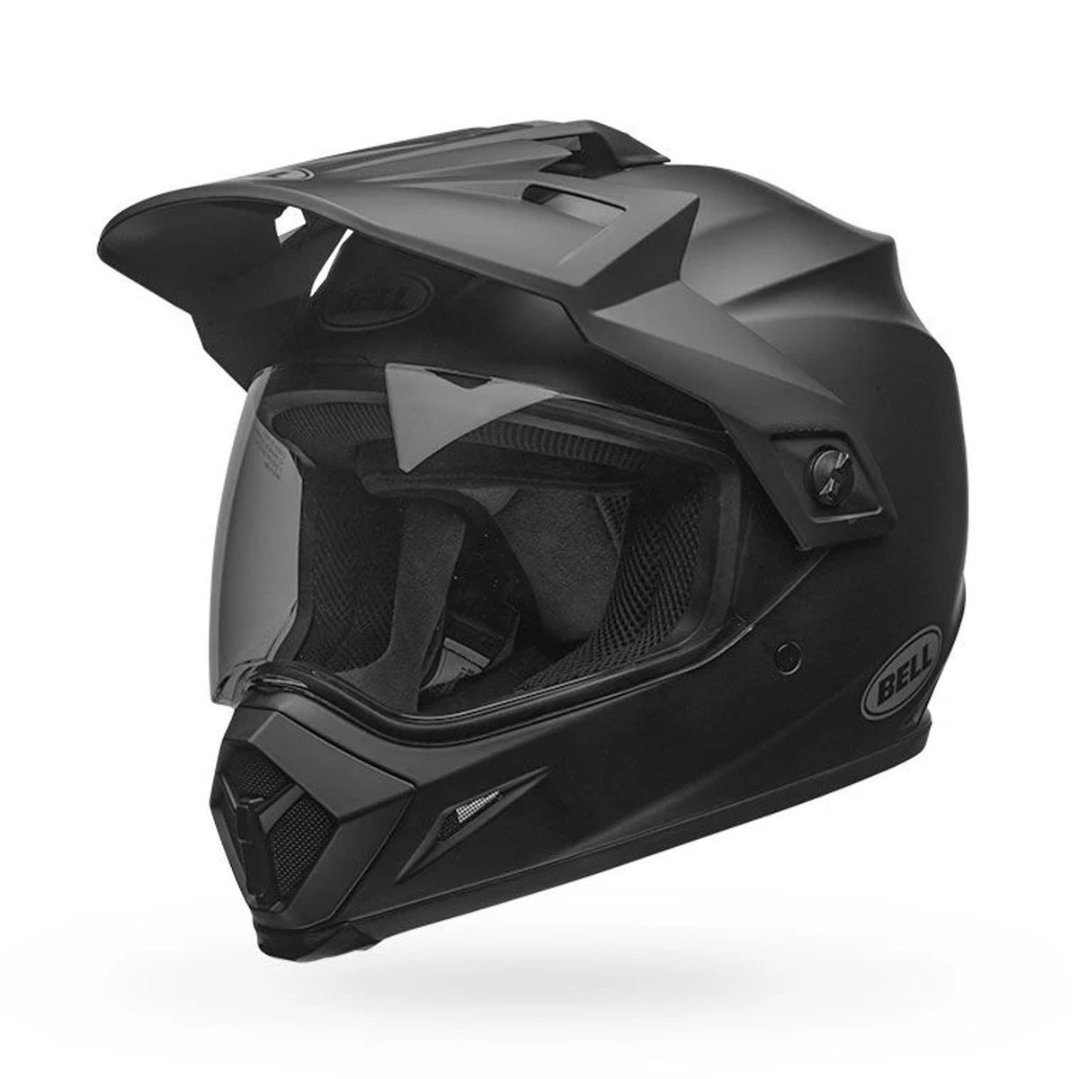 Casco Moto Calle MX-9 ADV Solid Negro Bell