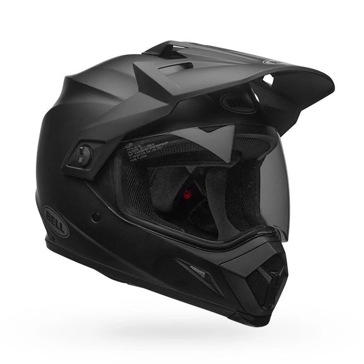 Casco Moto Calle MX-9 ADV Solid Negro Bell