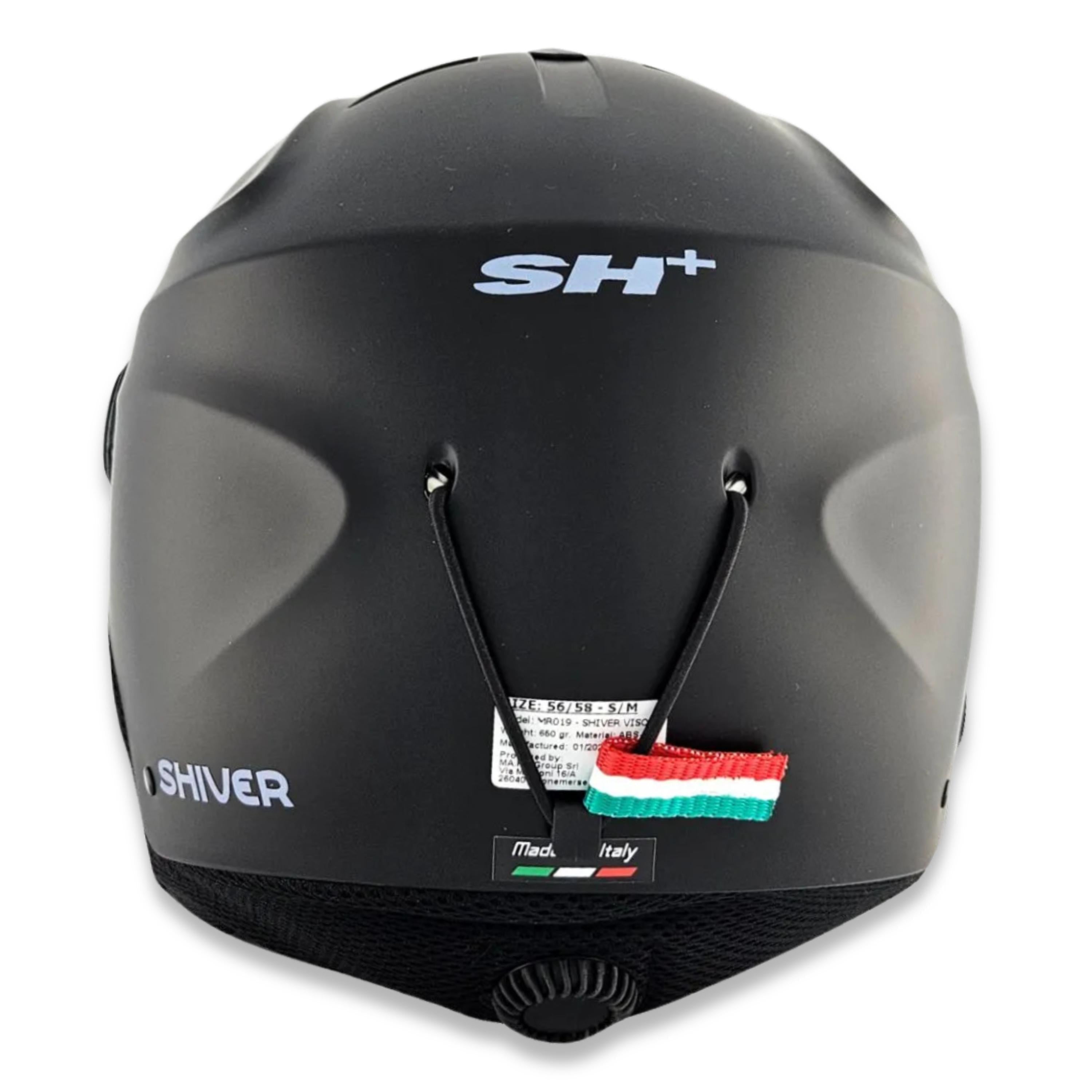 SH+ Casco Shiver Lunar Negro Mate Adulto