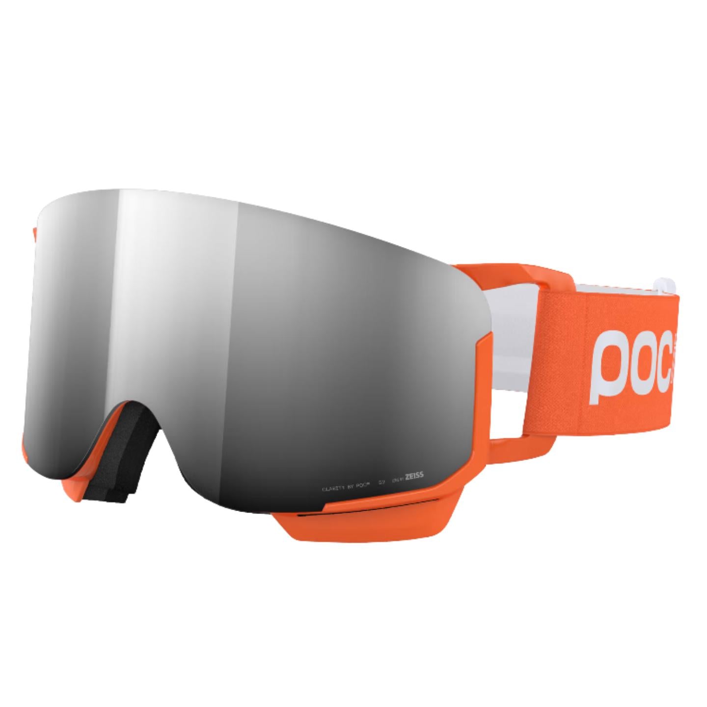 Poc Antiparras POCito Nexal Fluerescente Orange/Partly Sunny Silver