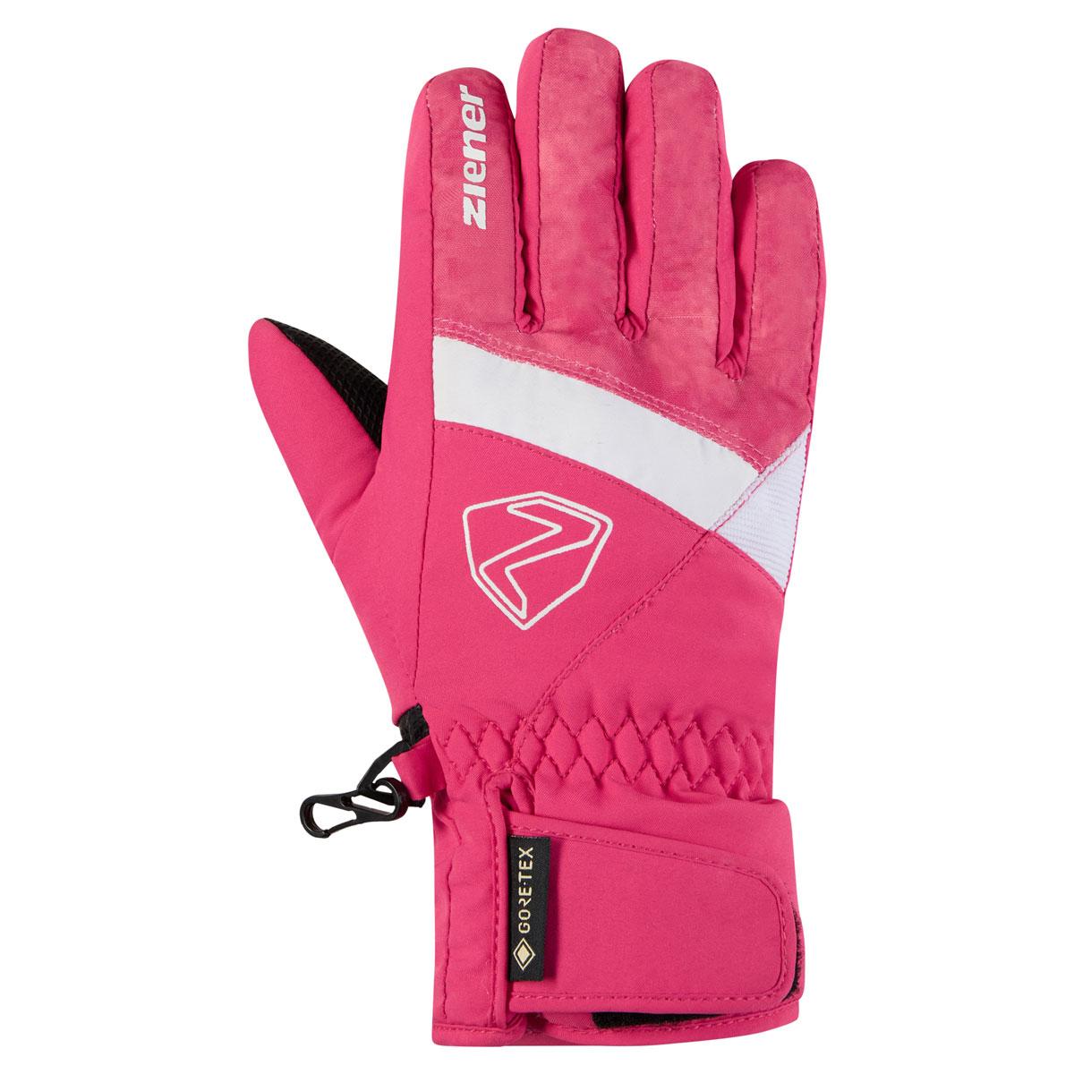 Ziener Guante Nieve Leif-Z GTX Junior Tie Dye Pop Pink