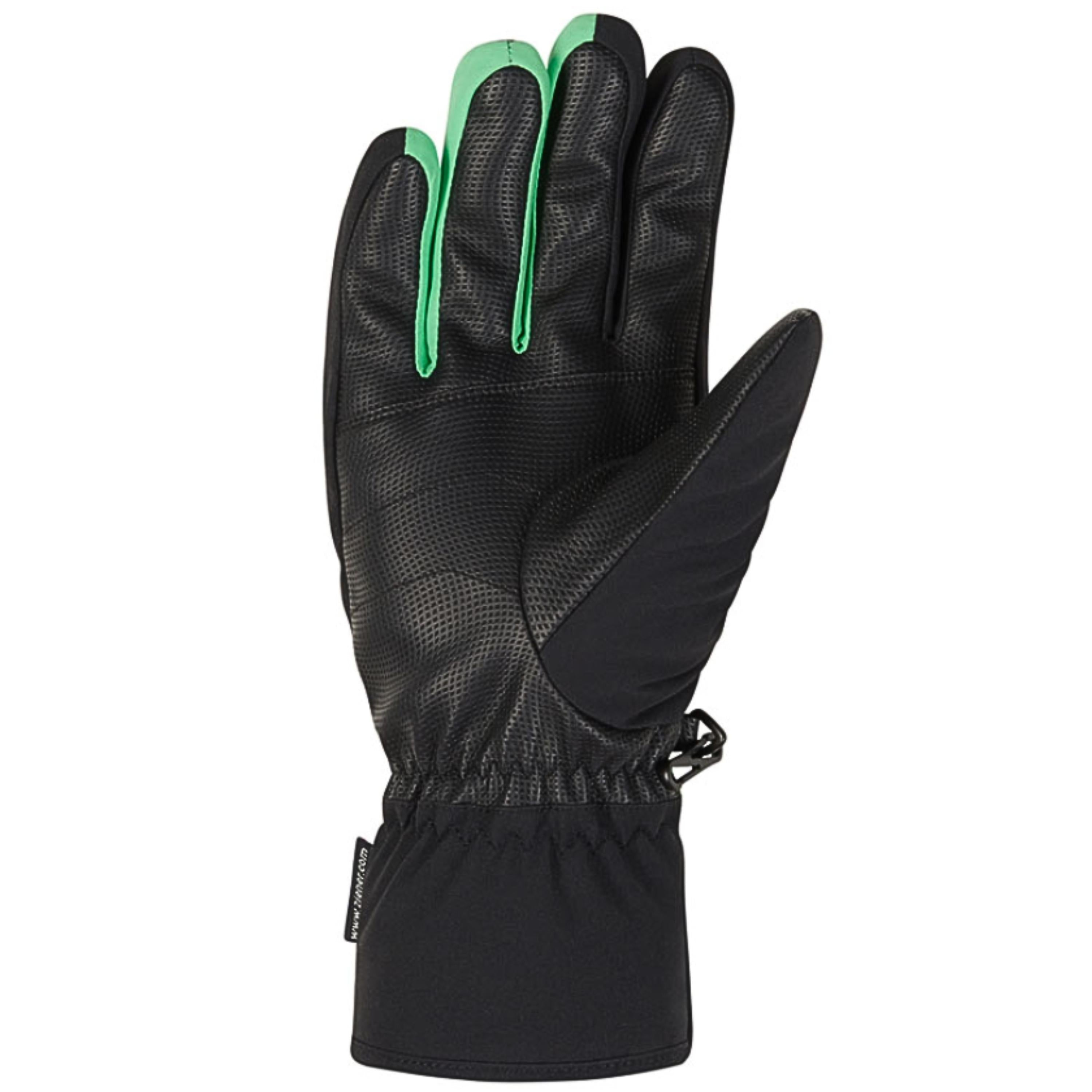 Ziener Guante Gabino Dark Melange Pale Green
