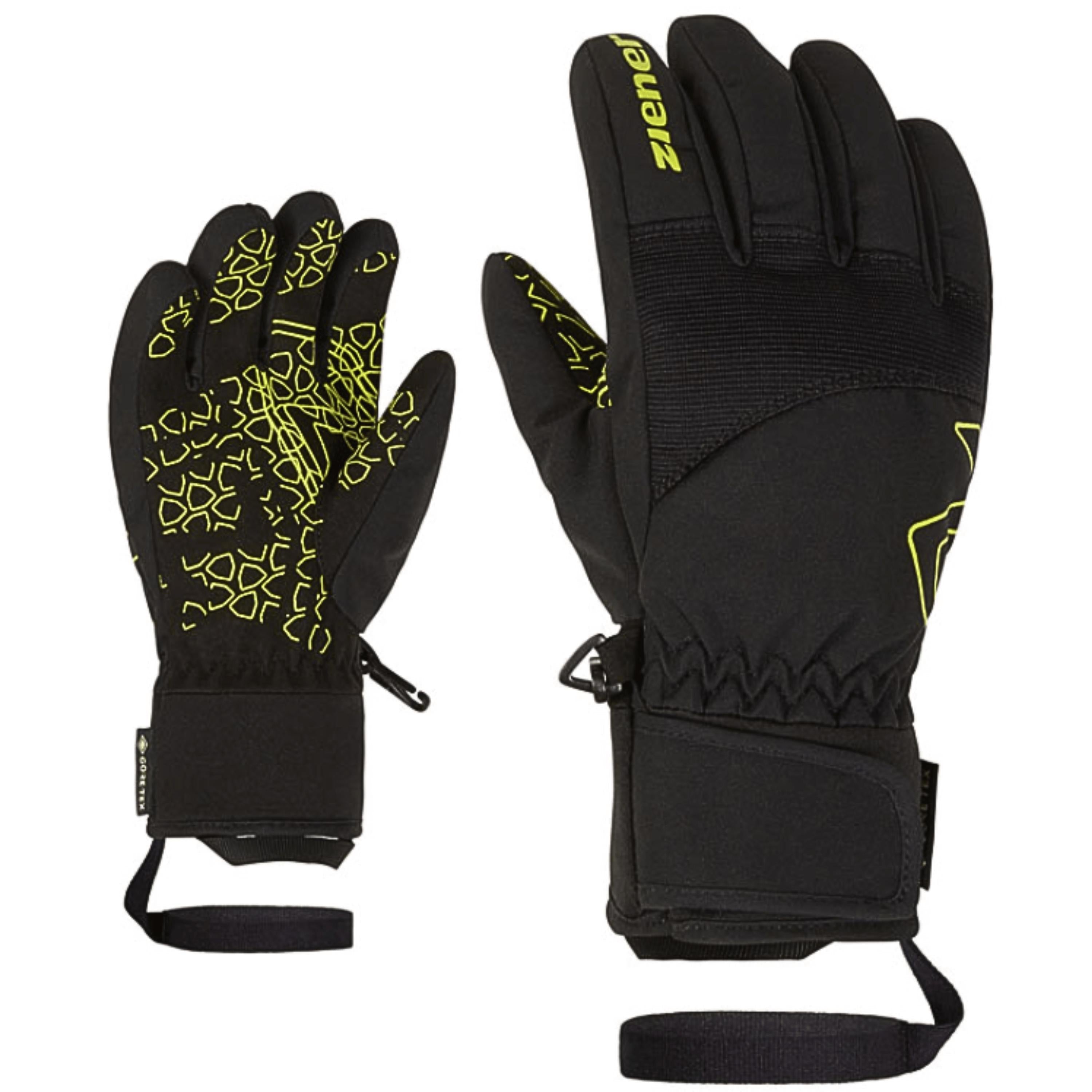 Ziener Guante Lotar GTX Pr Junior Black