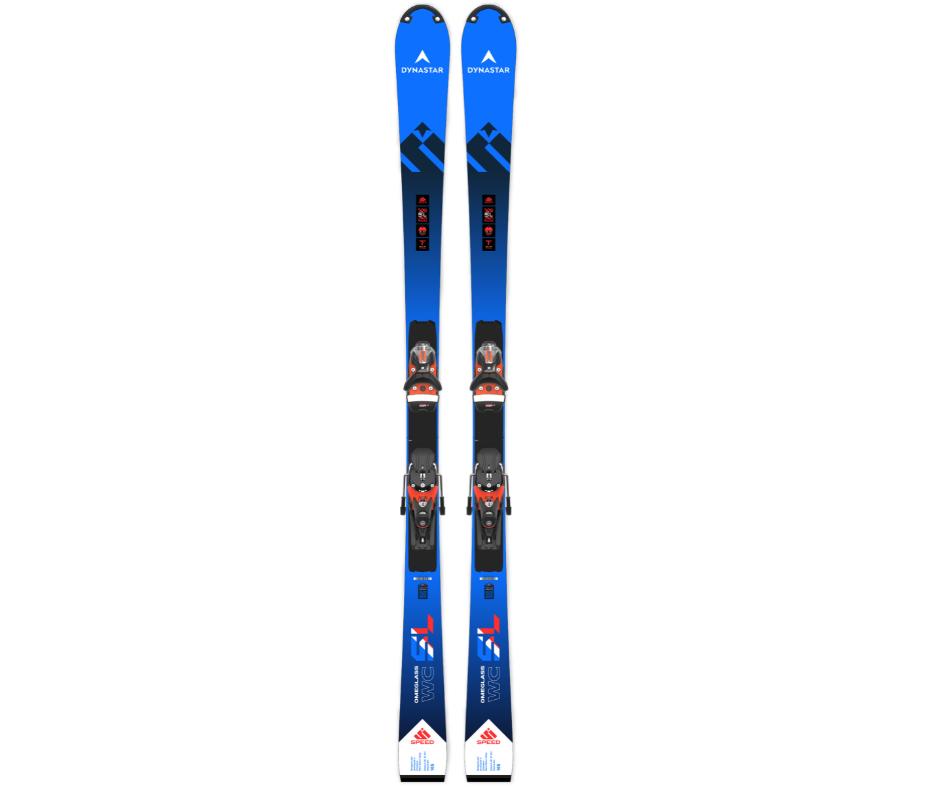 Dynastar Ski SPEED WC SL 150 R22 Con Fijaciones Look SPX 12 Rockerace GW Hot Red
