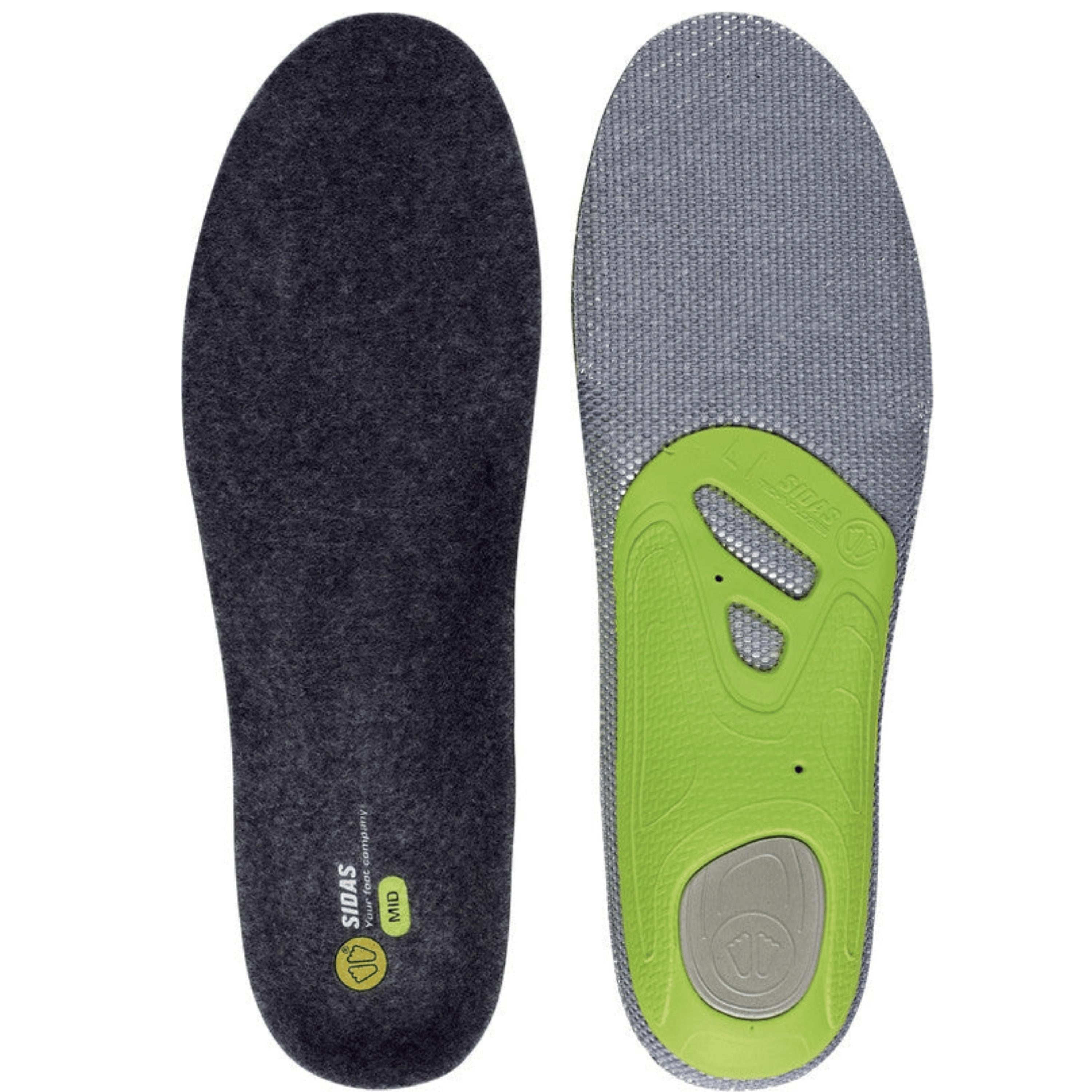 SIDAS Plantillas 3Feet Merino Mid para Arcos Medios - L