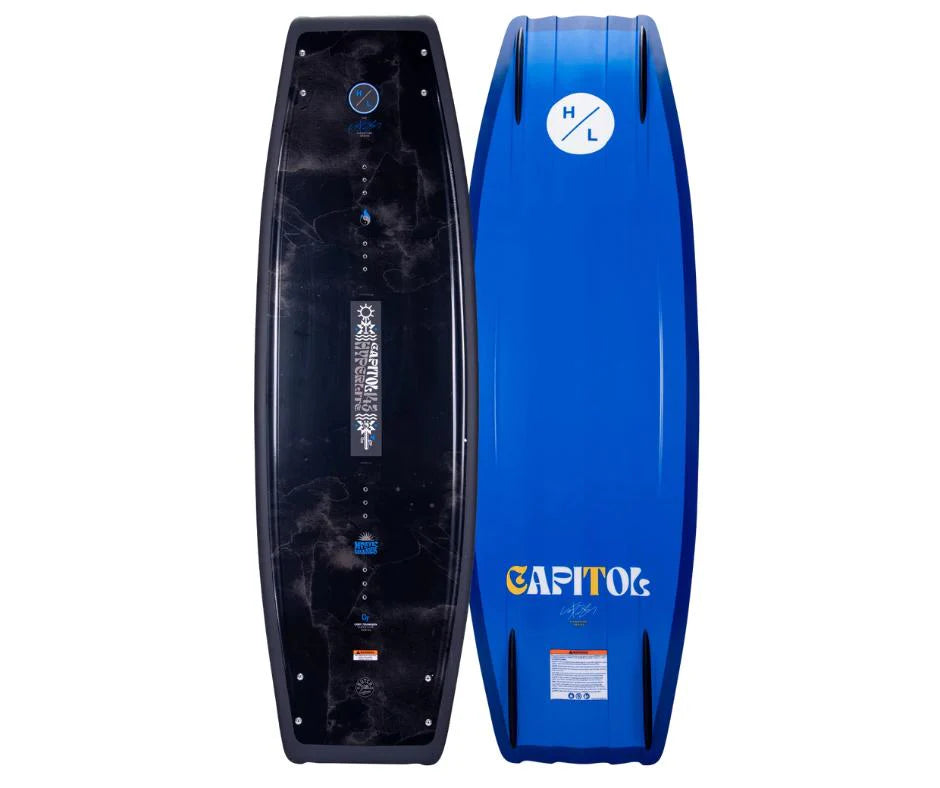 Hyperlite Wakeboard Capitol 143 con Fijaciones Team Open Toe 7-10.5