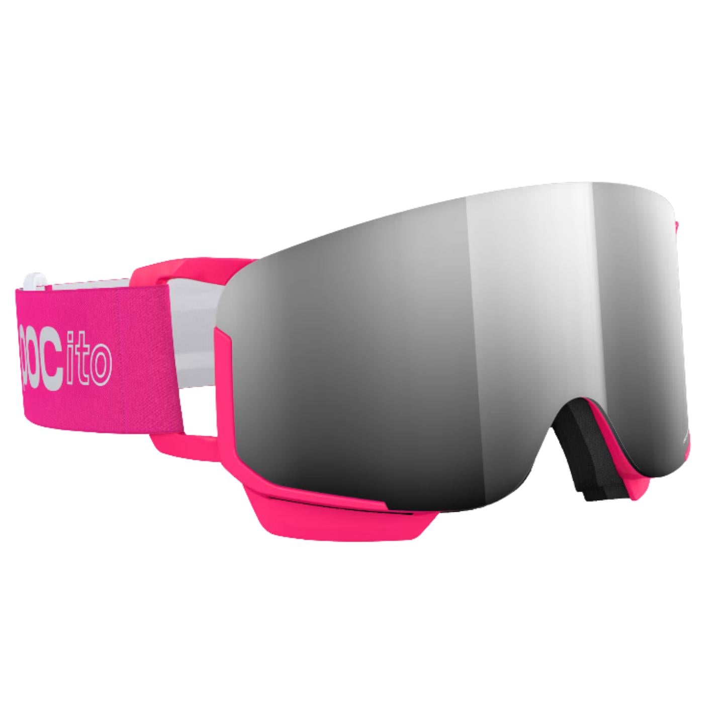 Poc Antiparras POCito Nexal Fluerescente Pink/Partly Sunny Silver