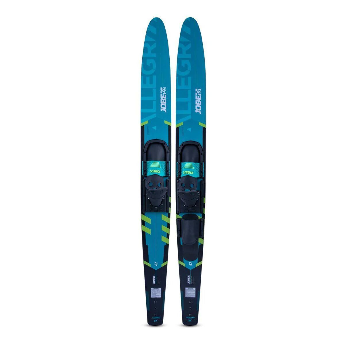 Jobe Par Ski Acuático Allegre 67 con Fijaciones