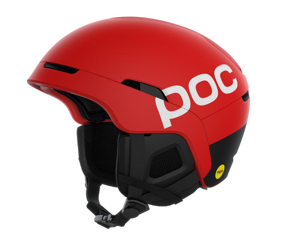 Poc Casco Obex BC MIPS Prismane Rojo Matte
