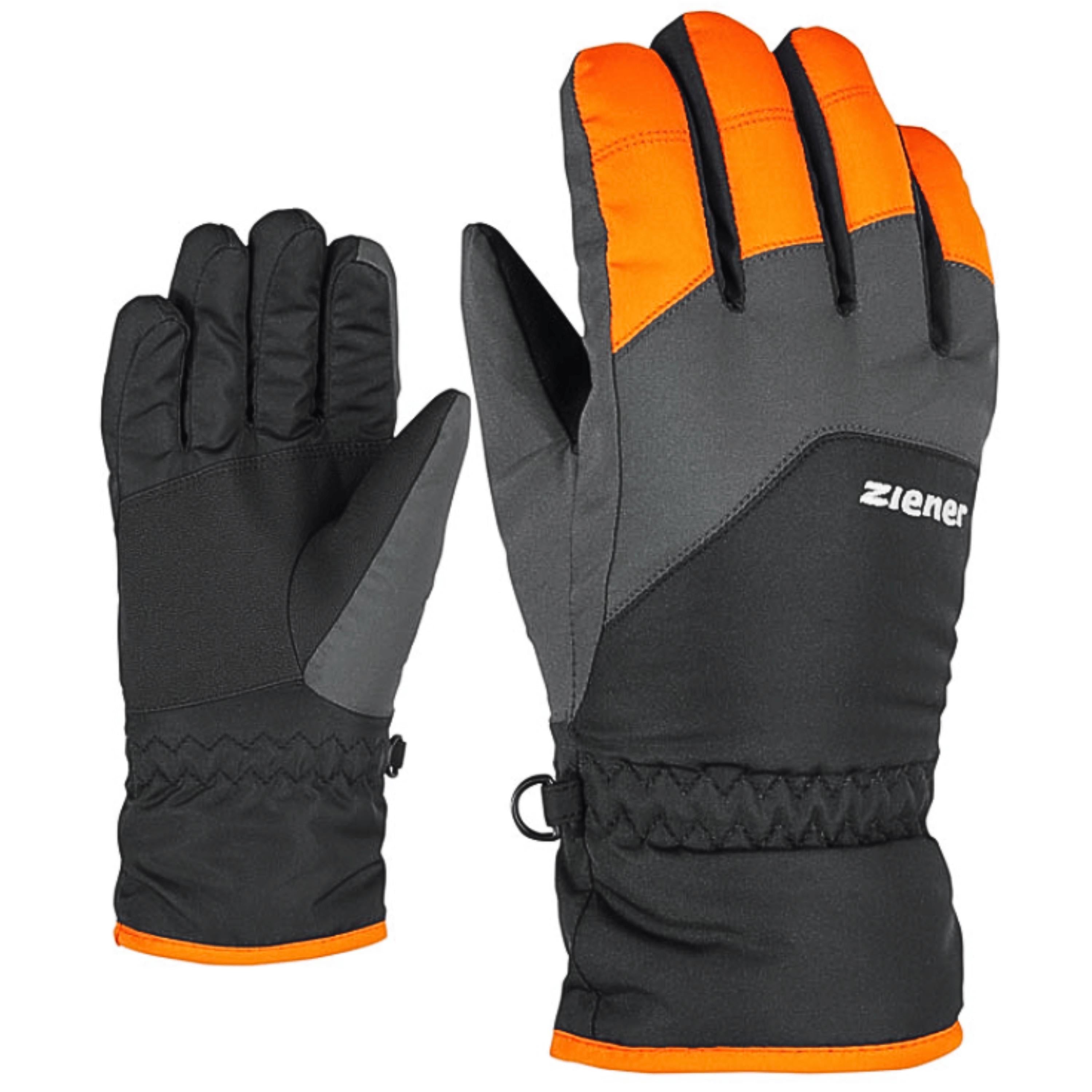 Ziener Guante Lando Junior New Orange