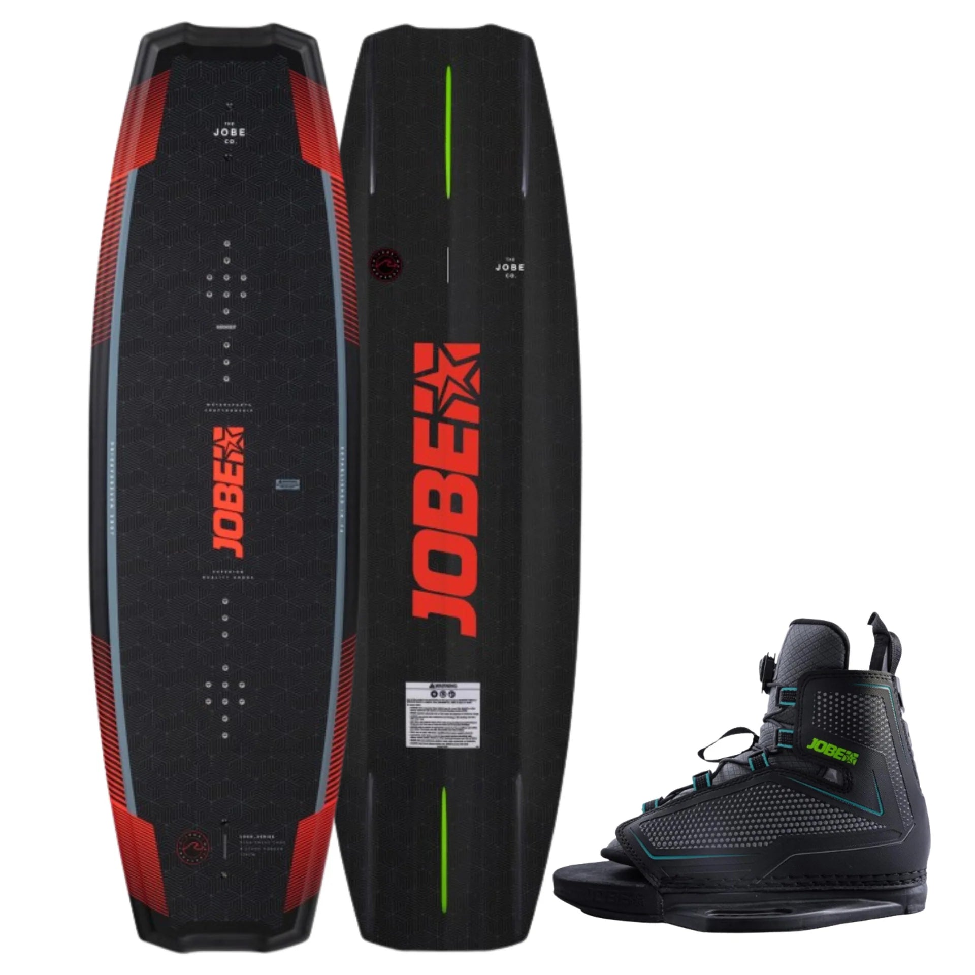 Jobe Wakeboard Logo Series 138 con Fijaciones Maze 7-10