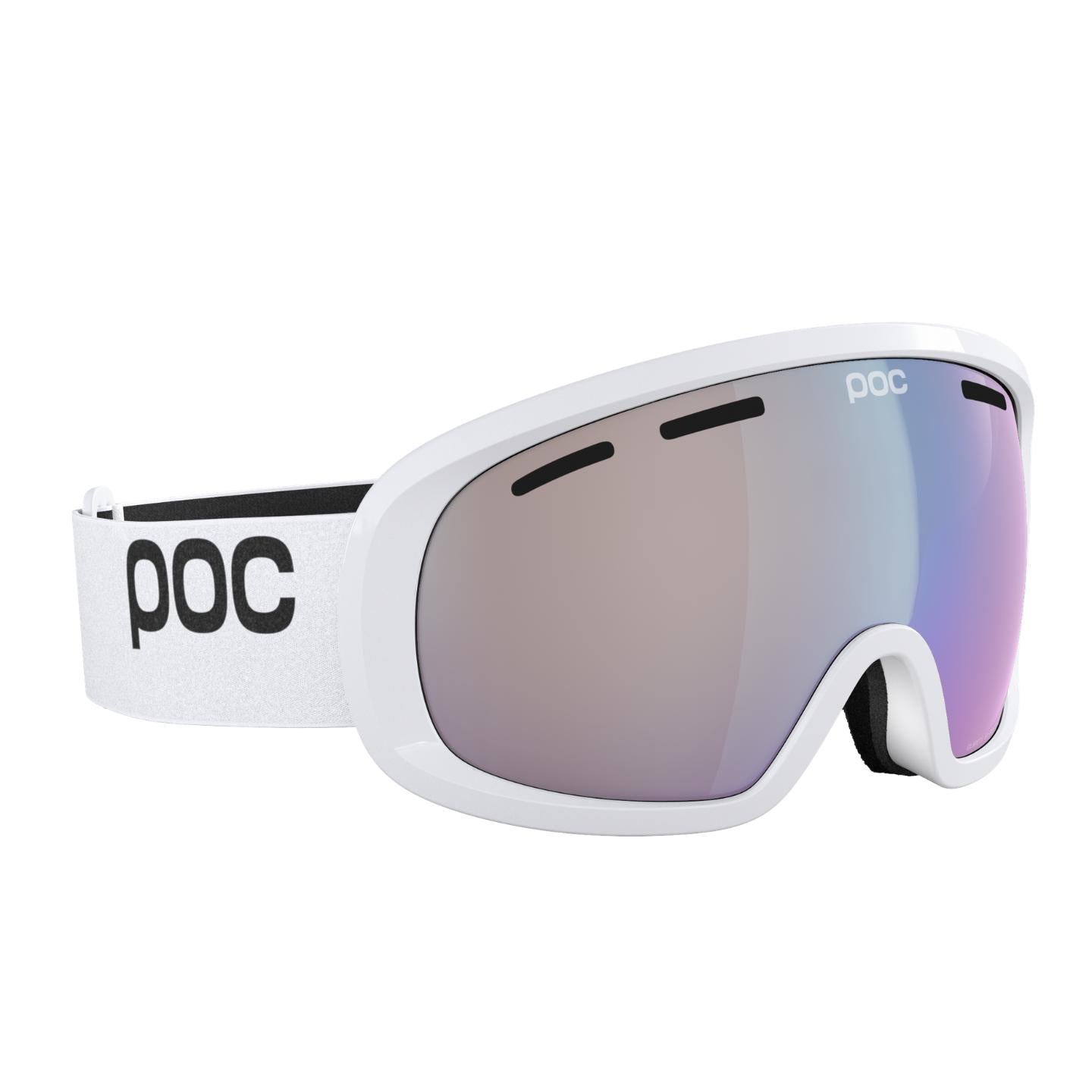 Poc Antiparras Fovea Mid Photochromic Blanca/Changeable Sky Blue