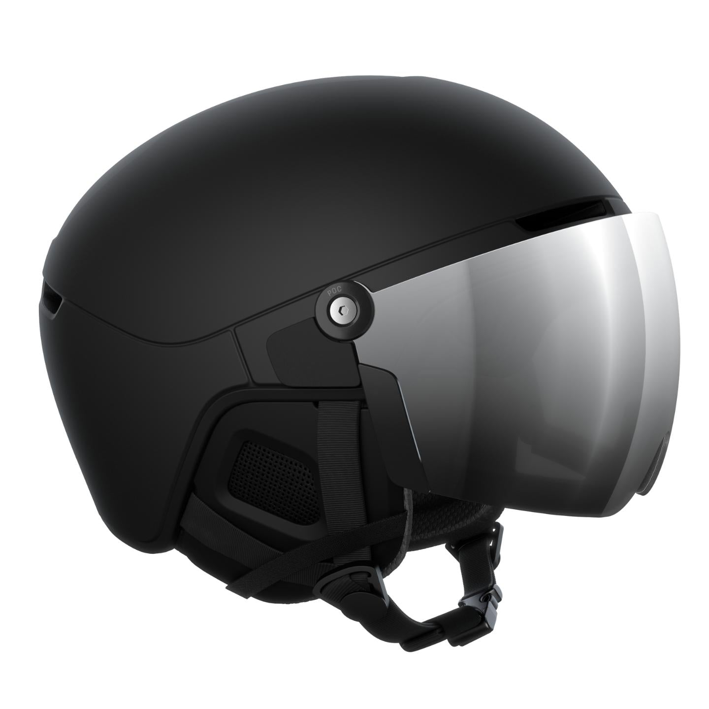 Poc Casco Obex Mips Visor Negro Sunny Silver