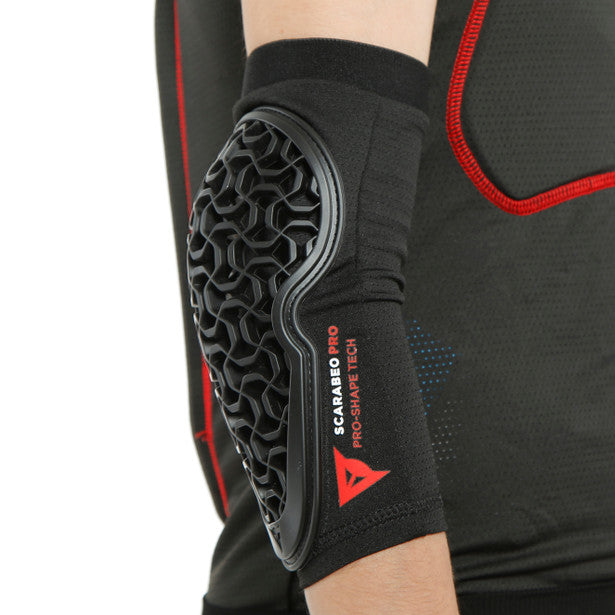 CODERA DAINESE SCARABEO PRO ELBOW GUARDS  BLACK 203879730