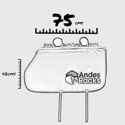 Pad para camioneta 2 a 6 bicicletas - AndesRacks