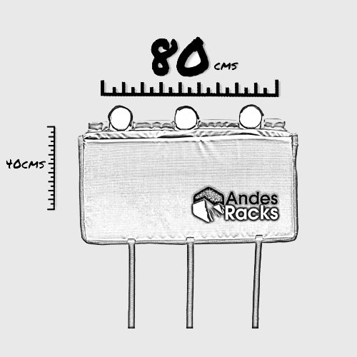 Pad para camioneta 2 a 6 bicicletas - AndesRacks