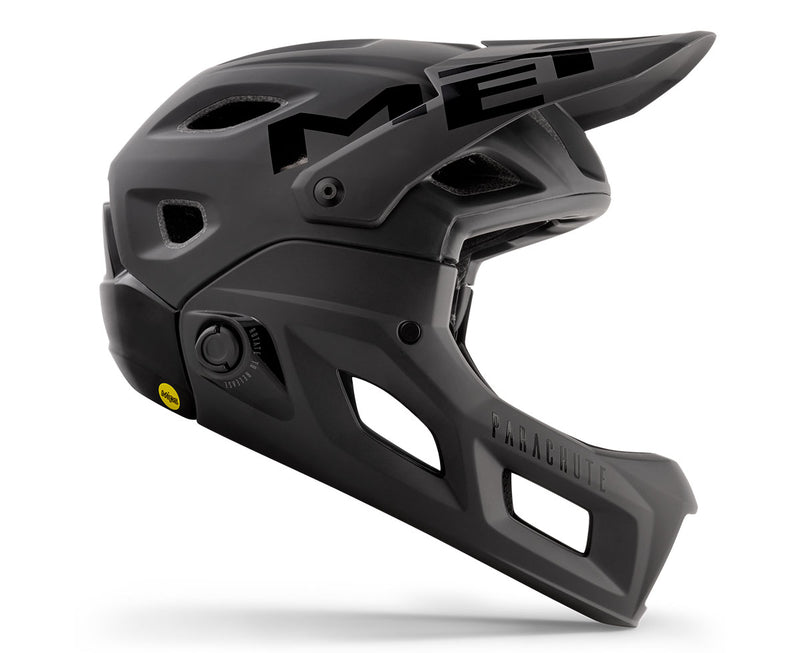 Met Casco de Bicicleta Parachute Mcr Mips Ce Black | Matt Glossy