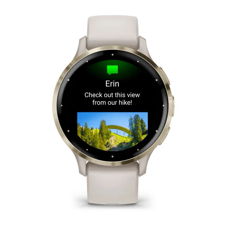 Reloj Inteligente Garmin Venu® 3S 41mm Ivory Soft Gold