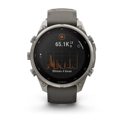 Smart Watch Garmin Fénix 9 Pro 47mm Solar Silver Gray