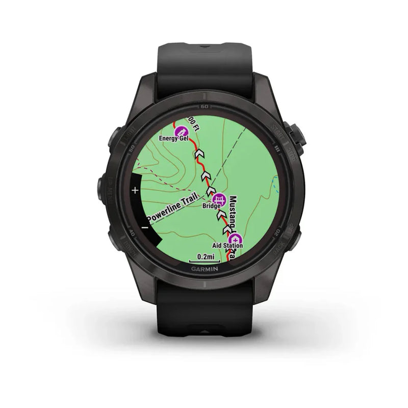 Smart Watch fēnix® 7S Pro Garmin – Sapphire Solar Edition - Rideshop