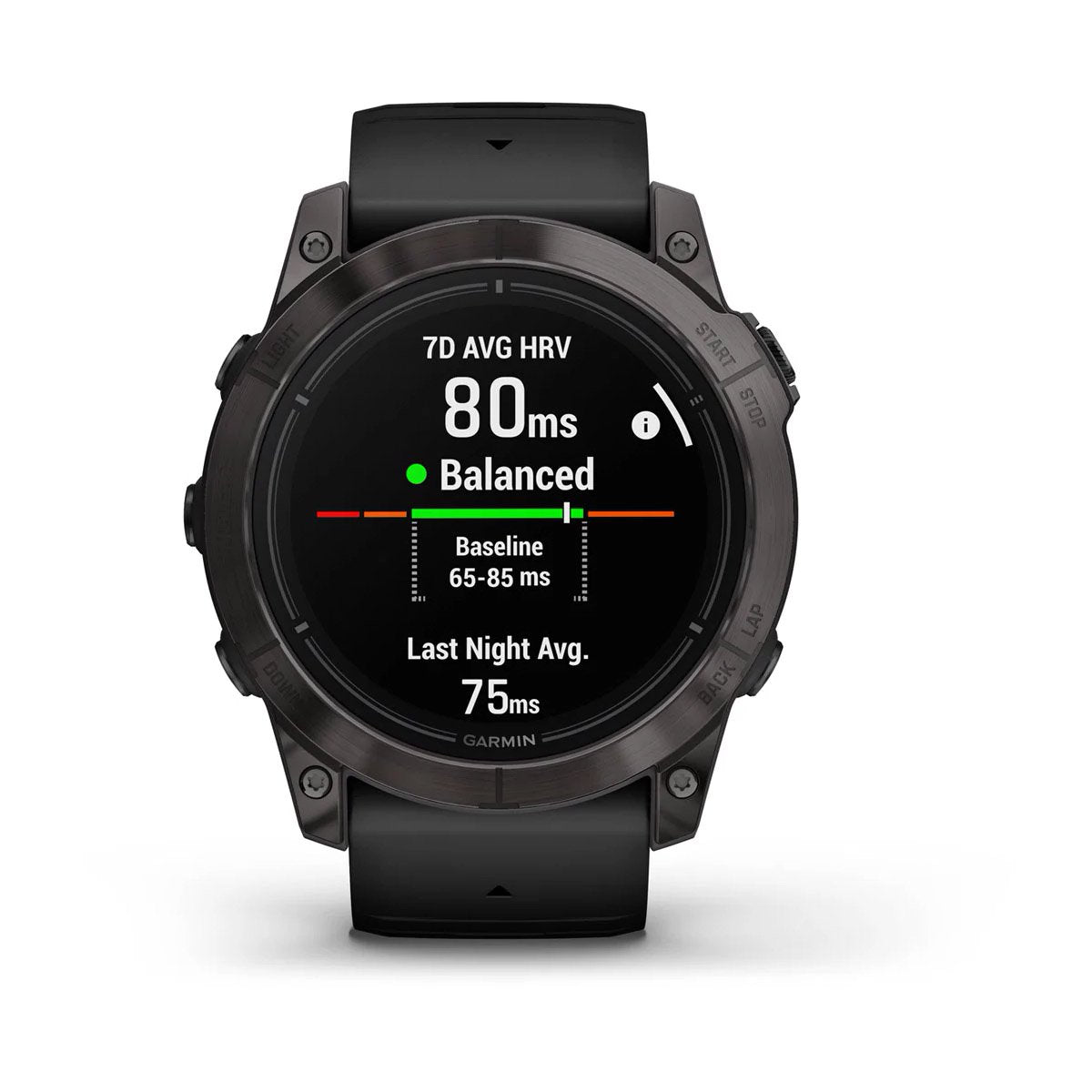 Garmin Epix™ Pro (Gen 2) – Sapphire | 51 mm Carbon Gray DLC Titanium with Black Band - Rideshop