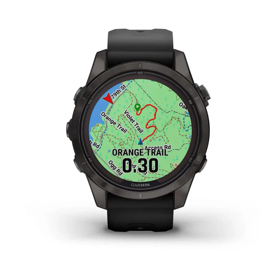 Smart Watch fēnix® 7S Pro Garmin – Sapphire Solar Edition - Rideshop