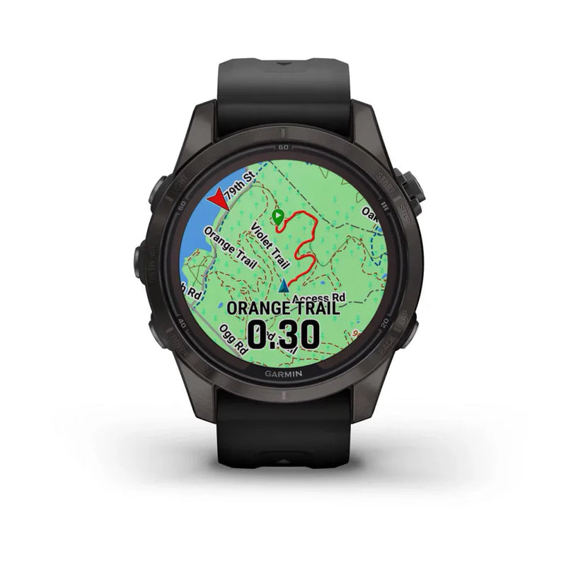 Smart Watch fēnix® 7S Pro Garmin – Sapphire Solar Edition - Rideshop