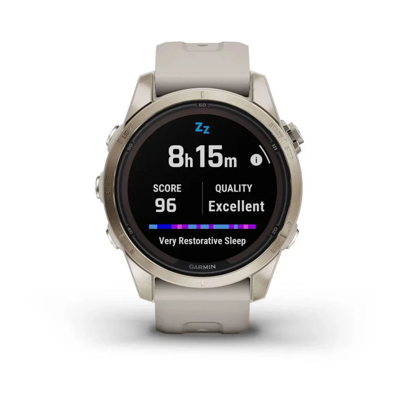 Smart Watch fēnix® 7S Pro Garmin – Sapphire Solar Edition - Rideshop