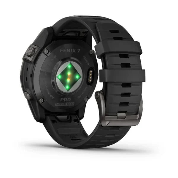 Reloj Inteligente Garmin fenix® 7 Pro – Sapphire Solar Carbon Gray DLC Titanium