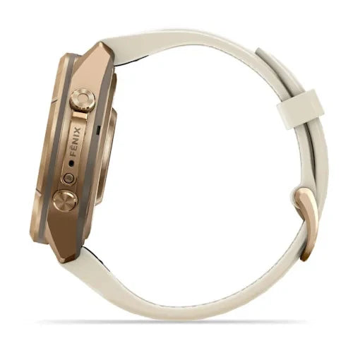 Smart Watch Garmin Fénix 9 Pro 43mm AMOLED Cream Gold
