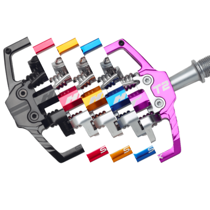 PEDAL HT CLIP T2 COLORES - Rideshop