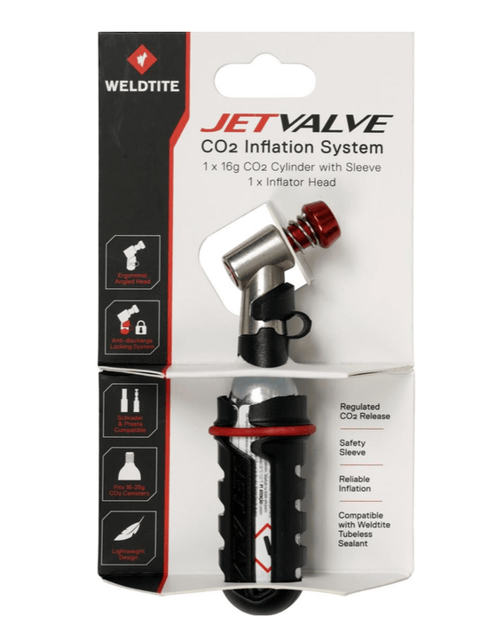 Set inflador Weldtite CO2 Jetvalve